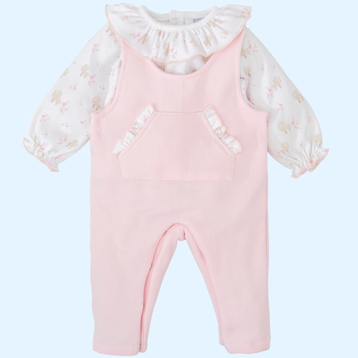 Conjunto Ni�a Peto y Camisa Sendero - Babidu - Detalle 1 - Moda Infantil Chicle