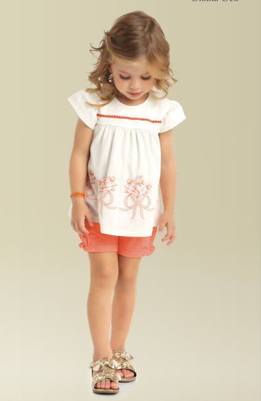 Conjunto niña Milon - Frontal - Moda Infantil Chicle