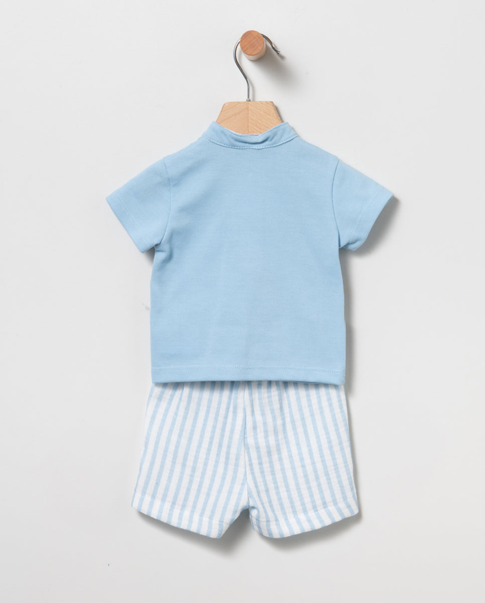 Conjunto niño bebé de primavera - Coco Acqua - Detalle 1 - Moda Infantil Chicle