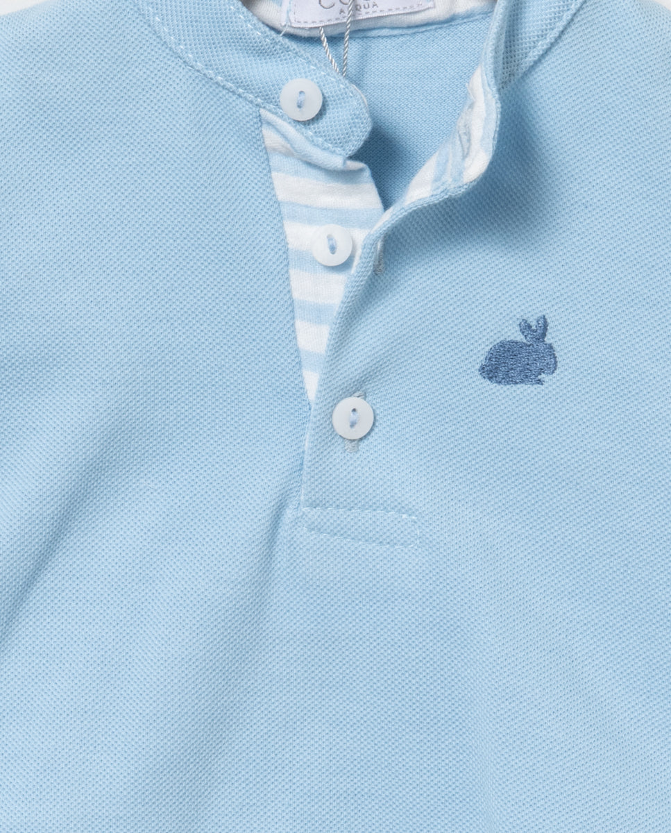 Conjunto niño bebé de primavera - Coco Acqua - Detalle 2 - Moda Infantil Chicle