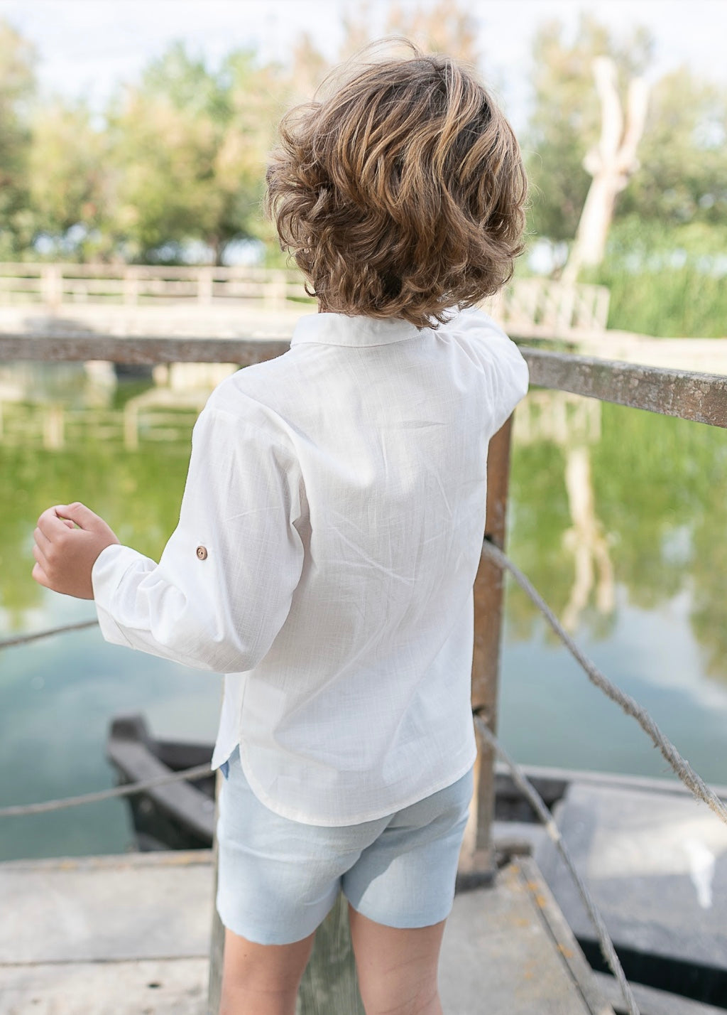 Conjunto niño de Coco Acqua colección 2024 - Detalle 1 - Moda Infantil Chicle
