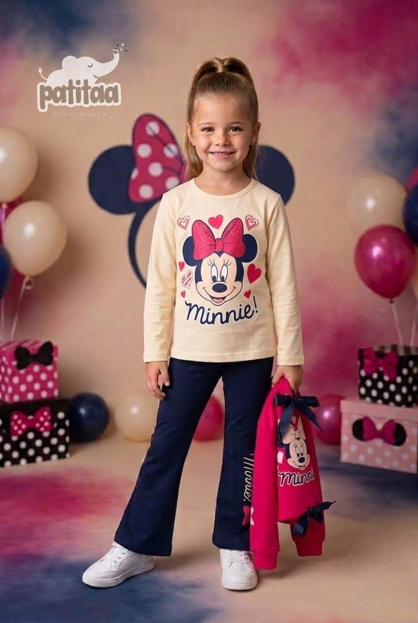 Conjunto tres piezas ni�a de Minnie - Detalle 1 - Moda Infantil Chicle