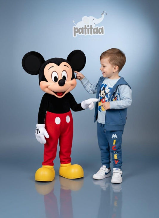 Conjunto tres piezas ni�o de Mickey - Frontal - Moda Infantil Chicle