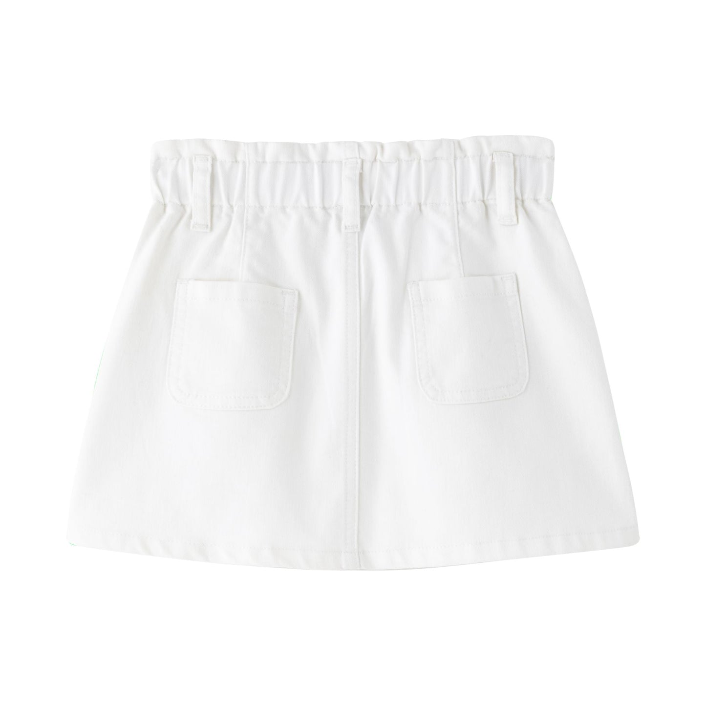 Falda vaquera en blanco de Newness - Detalle 1 - Moda Infantil Chicle