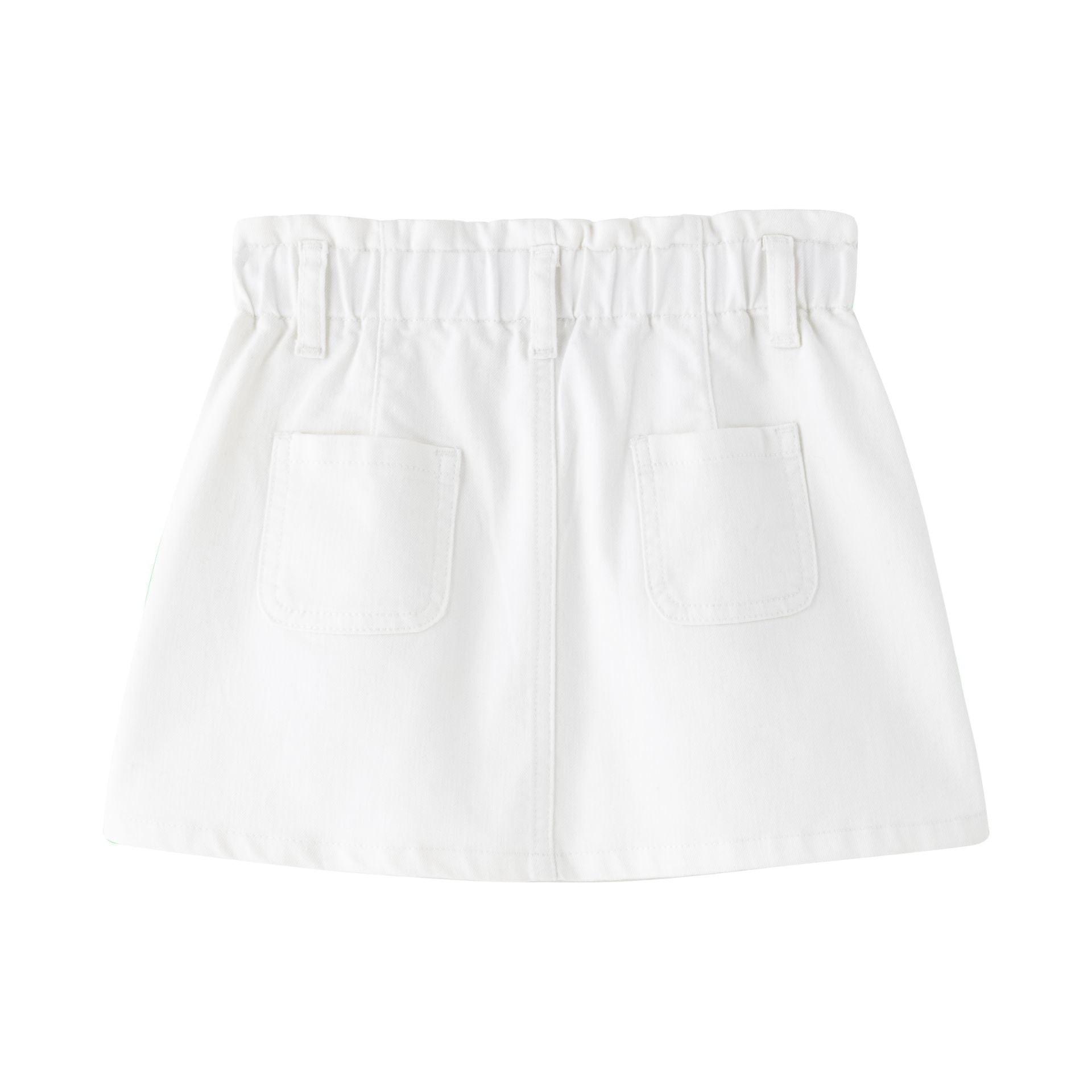 Falda vaquera en blanco de Newness - Detalle 1 - Moda Infantil Chicle