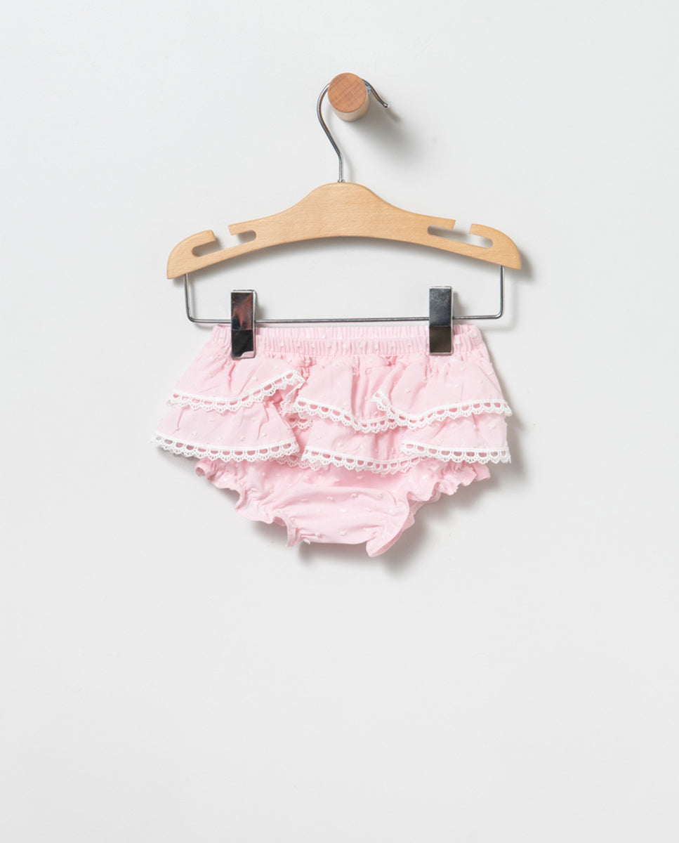 Jesusin de Plumeti en rosa de Coco Acqua - Detalle 3 - Moda Infantil Chicle