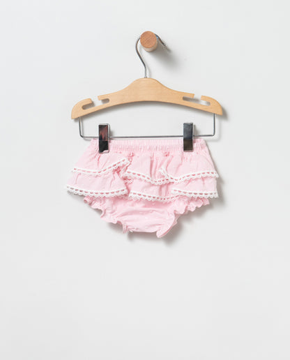 Jesusin de Plumeti en rosa de Coco Acqua - Detalle 3 - Moda Infantil Chicle