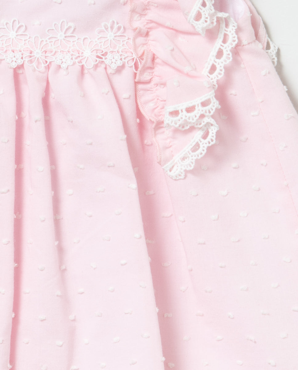Jesusin de Plumeti en rosa de Coco Acqua - Detalle 4 - Moda Infantil Chicle