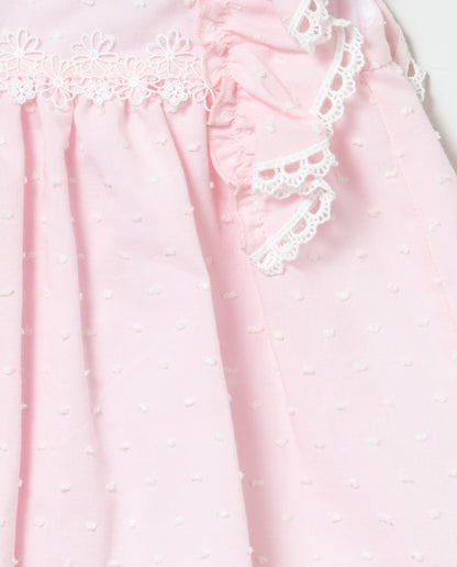 Jesusin de Plumeti en rosa de Coco Acqua - Detalle 4 - Moda Infantil Chicle