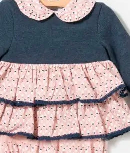 Jesusito beb� con volantes -  de invierno Coco Acqua - Detalle 4 - Moda Infantil Chicle