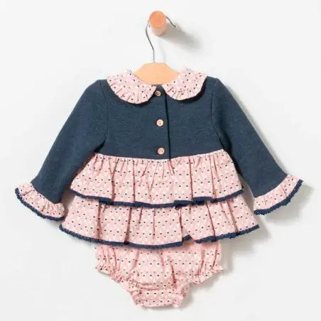 Jesusito bebé con volantes -  de invierno Coco Acqua - Detalle 1 - Moda Infantil Chicle