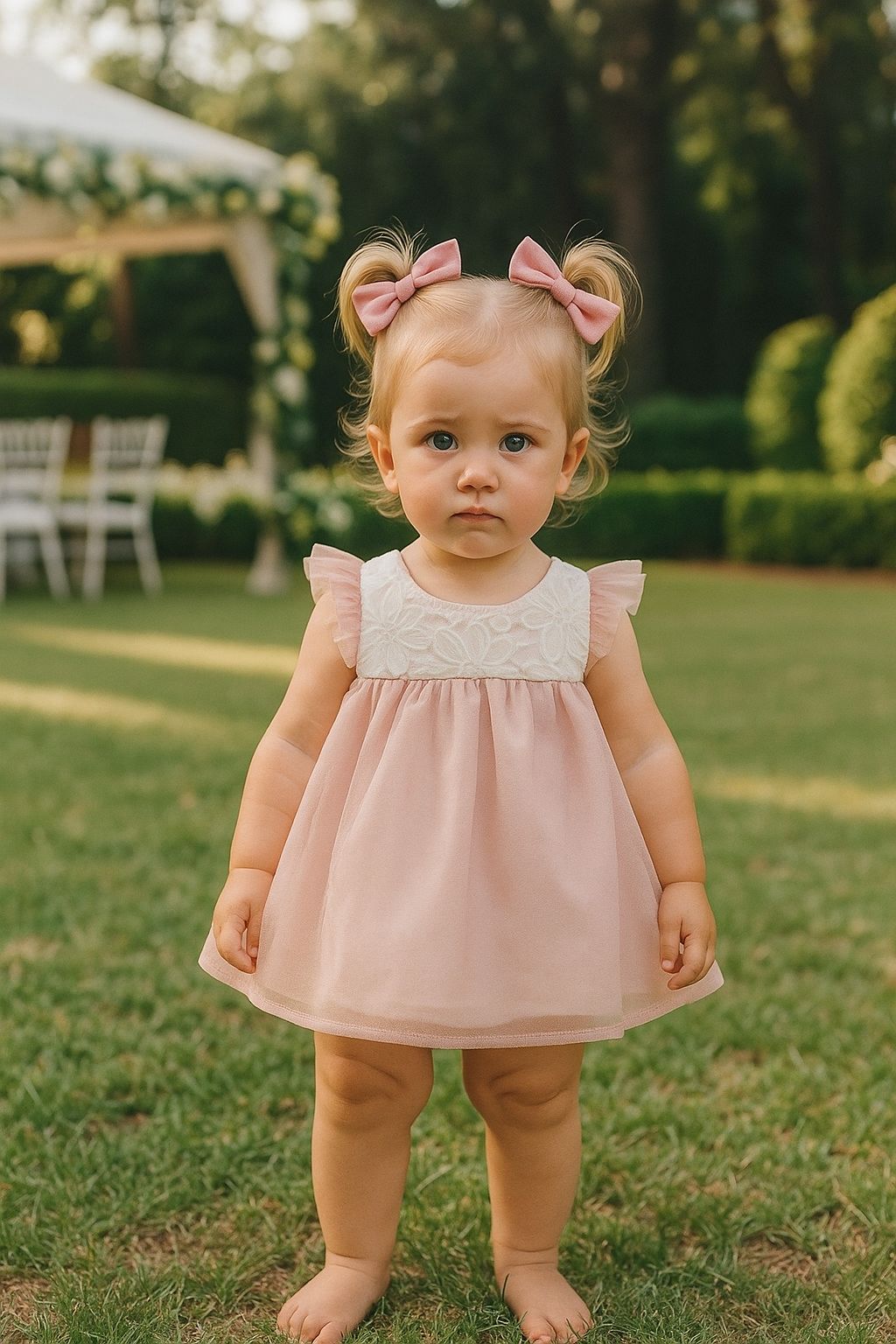 Jesusito ceremonia color maquillaje - Baby Ferr - Frontal - Moda Infantil Chicle