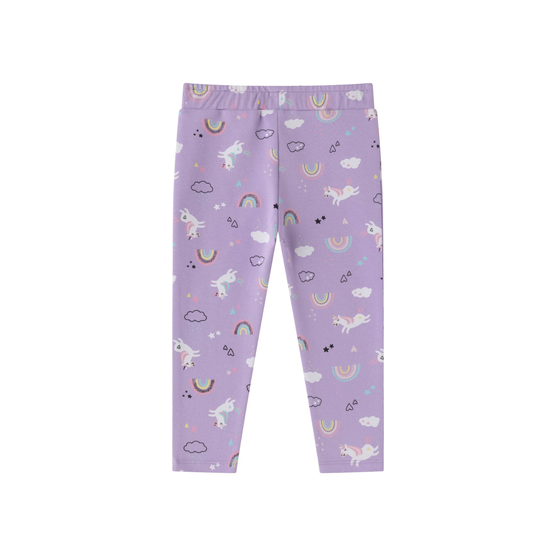 Legging con unicornios - Newness - Frontal - Moda Infantil Chicle