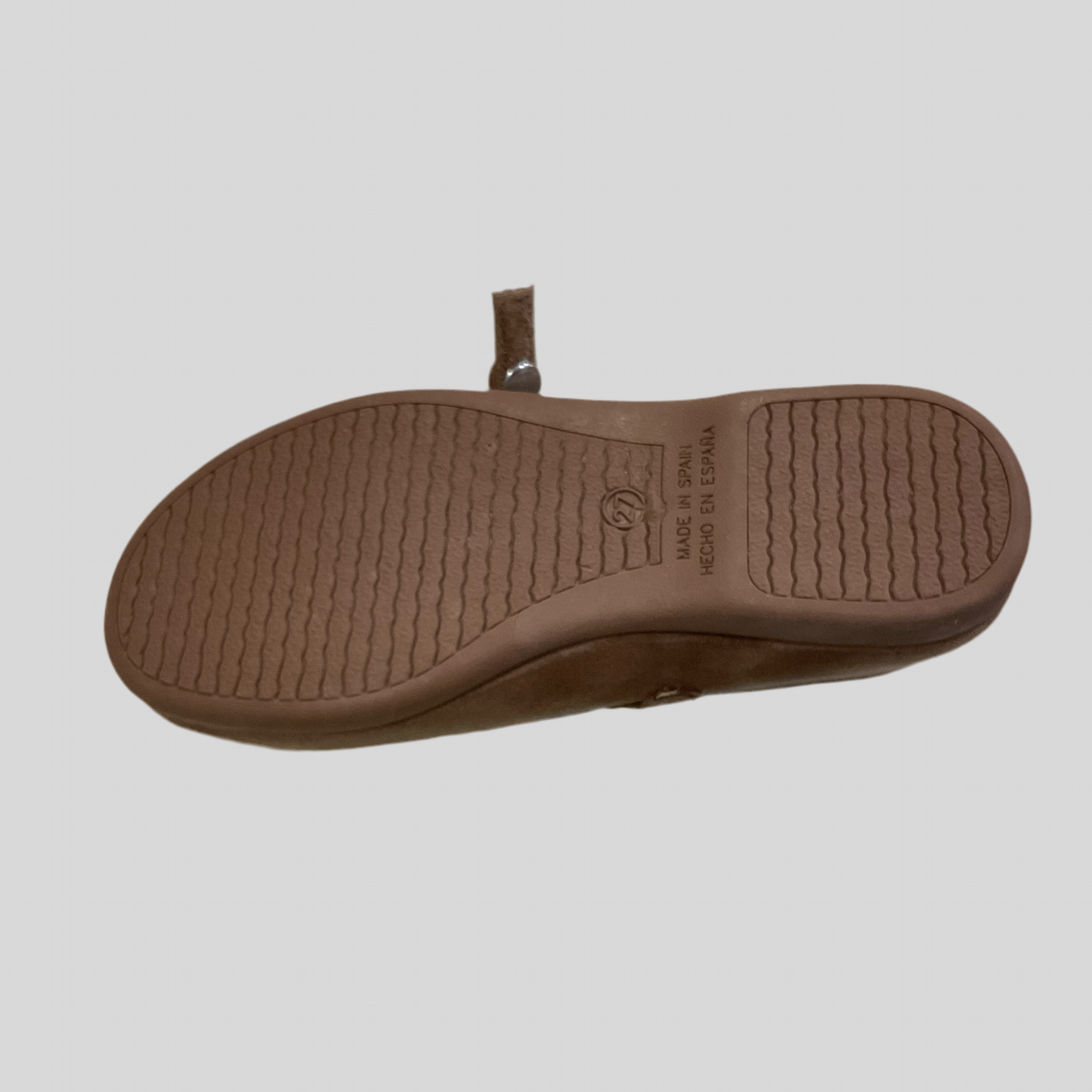 Merceditas de niña en color taupe - Tokolate - Detalle 3 - Moda Infantil Chicle