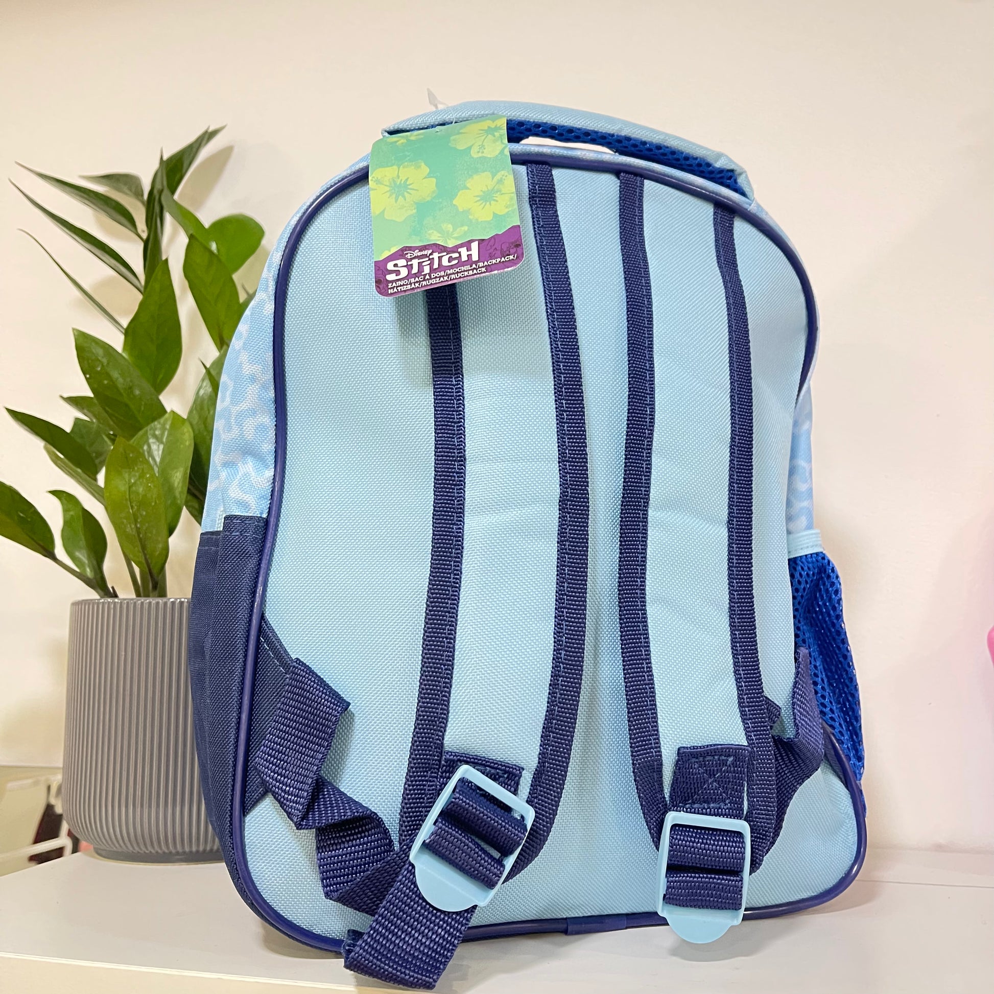 Mochila 3D Stitch en azul - Detalle 1 - Moda Infantil Chicle