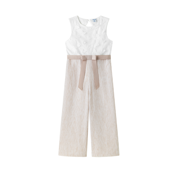 Mono de niña, ceremonia de Newness colección Lovely - Detalle 1 - Moda Infantil Chicle