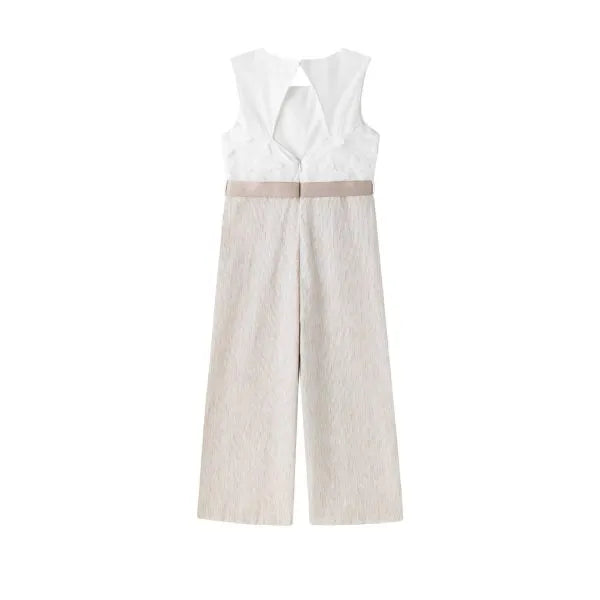 Mono de niña, ceremonia de Newness colección Lovely - Detalle 2 - Moda Infantil Chicle