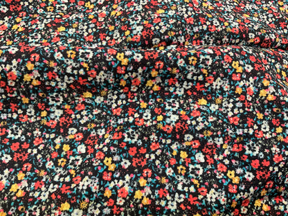Mono de niña estampado de flores - Vera 2023 - Detalle 2 - Moda Infantil Chicle