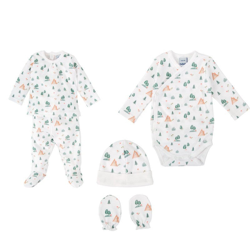 Pack de nacimiento REFUGIO - Babidu - Frontal - Moda Infantil Chicle