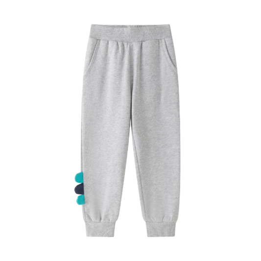 Pantalón chándal niño en gris - Newness invierno - Frontal - Moda Infantil Chicle