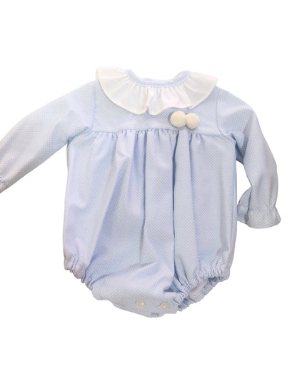 Pelele bebé de manga larga unisex - Detalle 1 - Moda Infantil Chicle