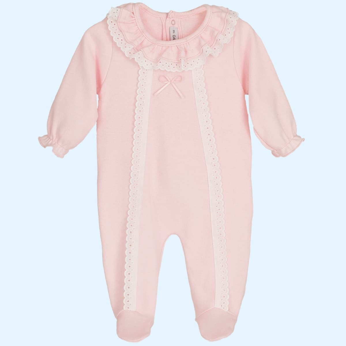 Pelele Gregal Rosa - Calamaro - Frontal - Moda Infantil Chicle