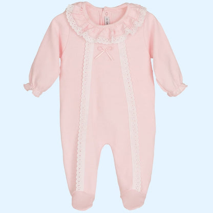 Pelele Gregal Rosa - Calamaro - Frontal - Moda Infantil Chicle