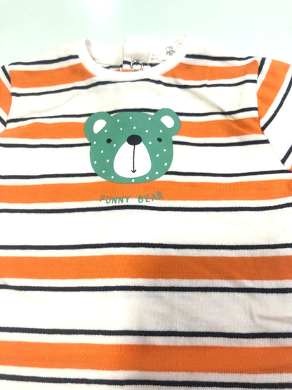 Peto bebé en verde - Street Monkey - Detalle 4 - Moda Infantil Chicle