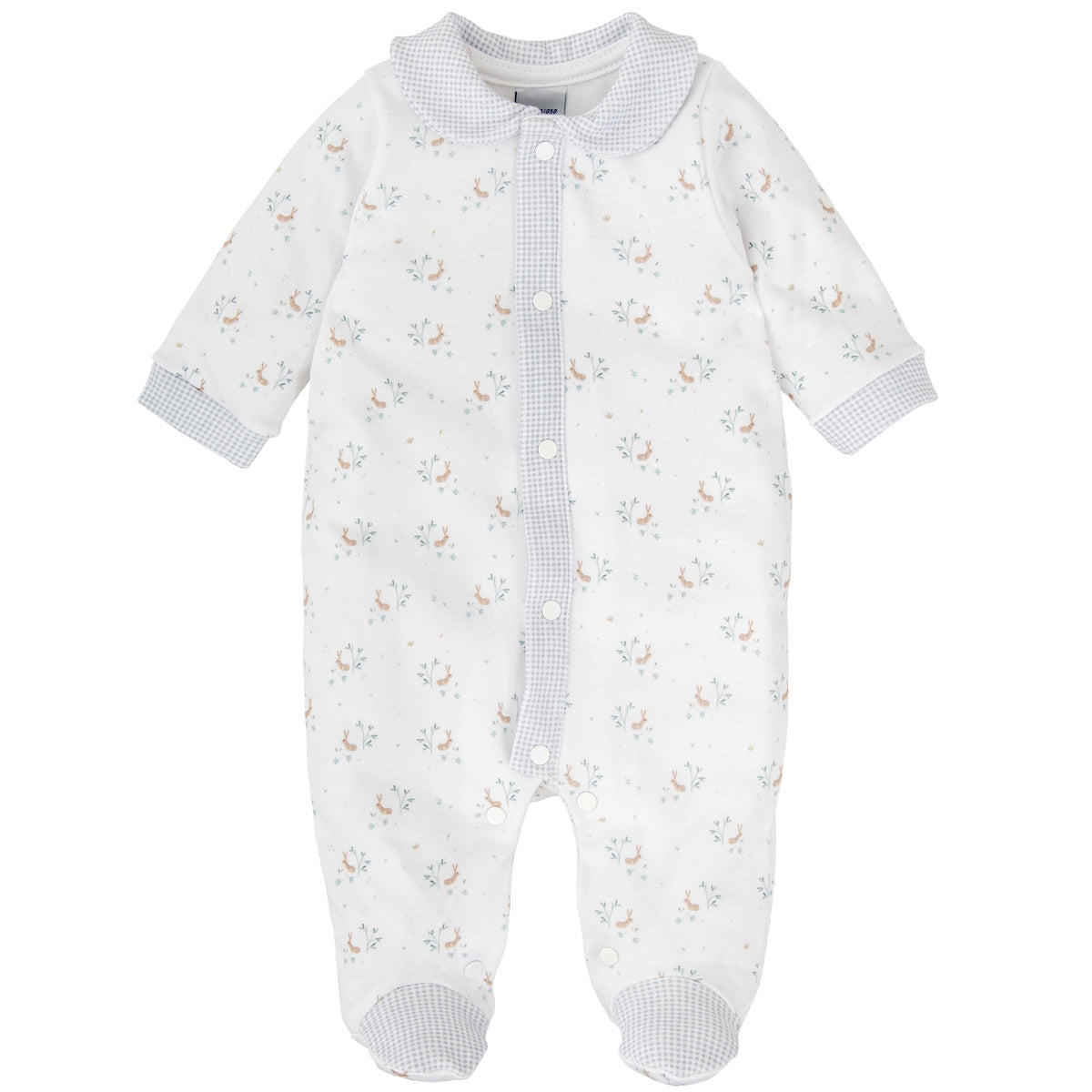 Pijama de algod�n pradera - Babidu - Frontal - Moda Infantil Chicle