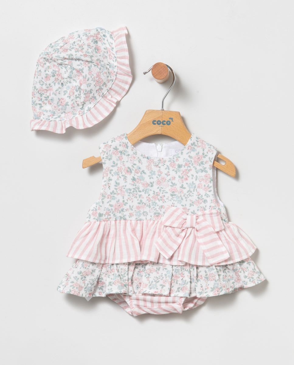 Ranita + gorro de niña - Coco Acqua - Frontal - Moda Infantil Chicle