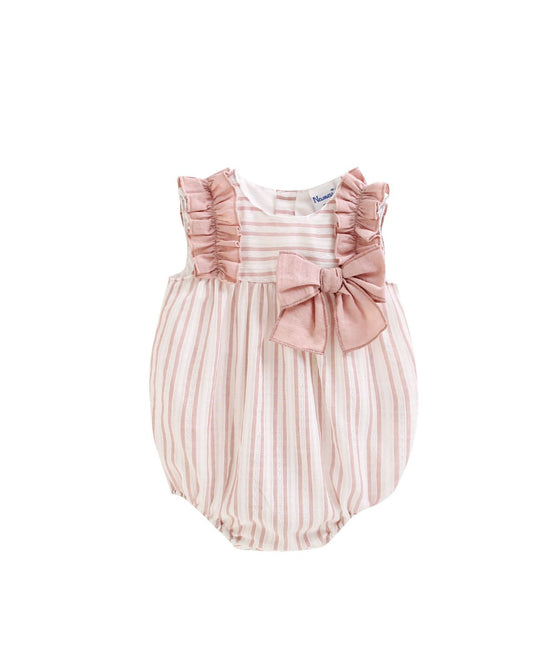 Ranita rayas rosas  - Newness verano - Frontal - Moda Infantil Chicle