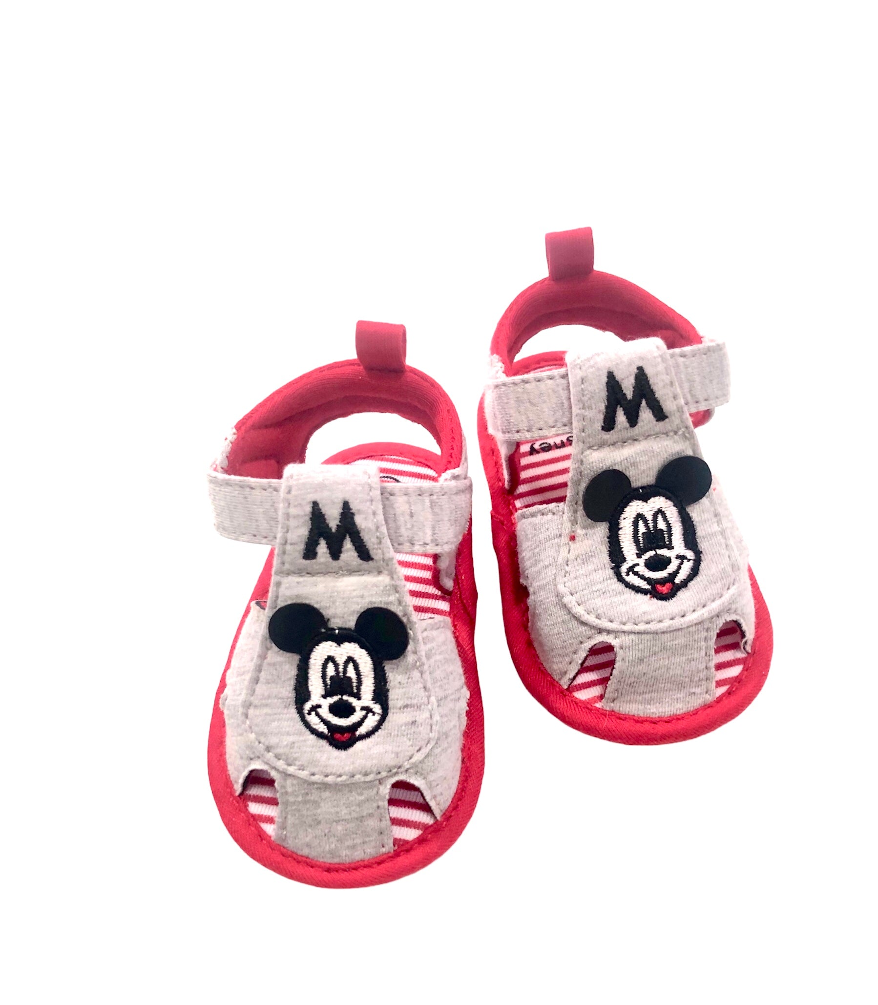 Sandalia bebé en gris de niño de Disney - Detalle 1 - Moda Infantil Chicle