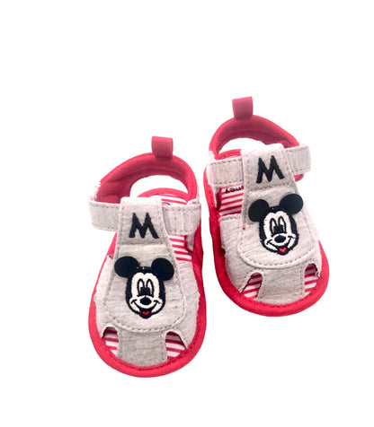 Sandalia bebé en gris de niño de Disney - Detalle 1 - Moda Infantil Chicle