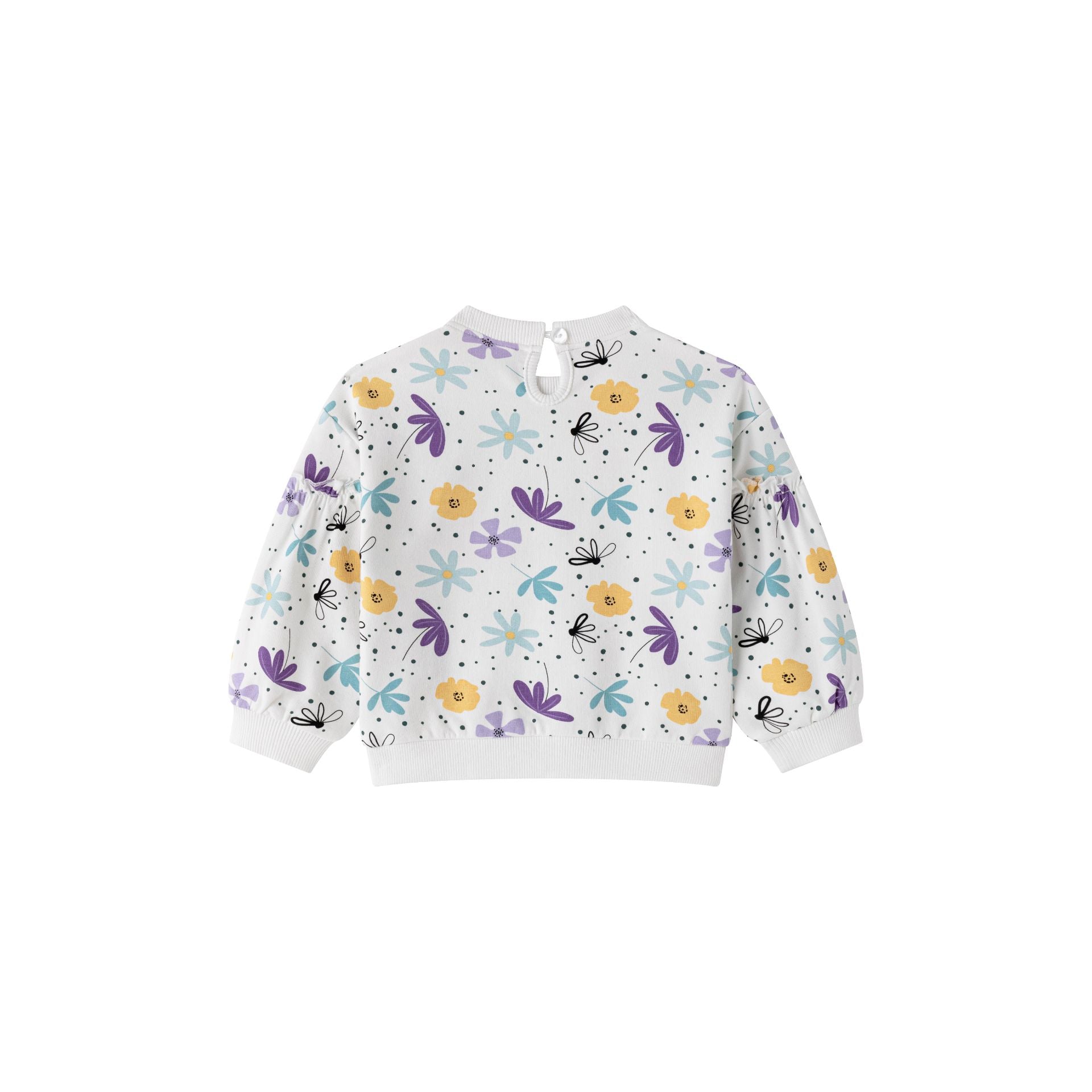 Sudadera bebe estampada - Newness invierno - Frontal - Moda Infantil Chicle