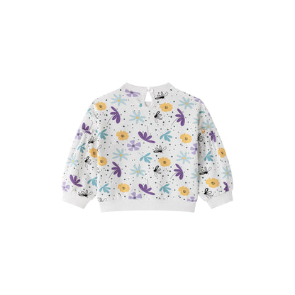 Sudadera bebe estampada - Newness invierno - Frontal - Moda Infantil Chicle