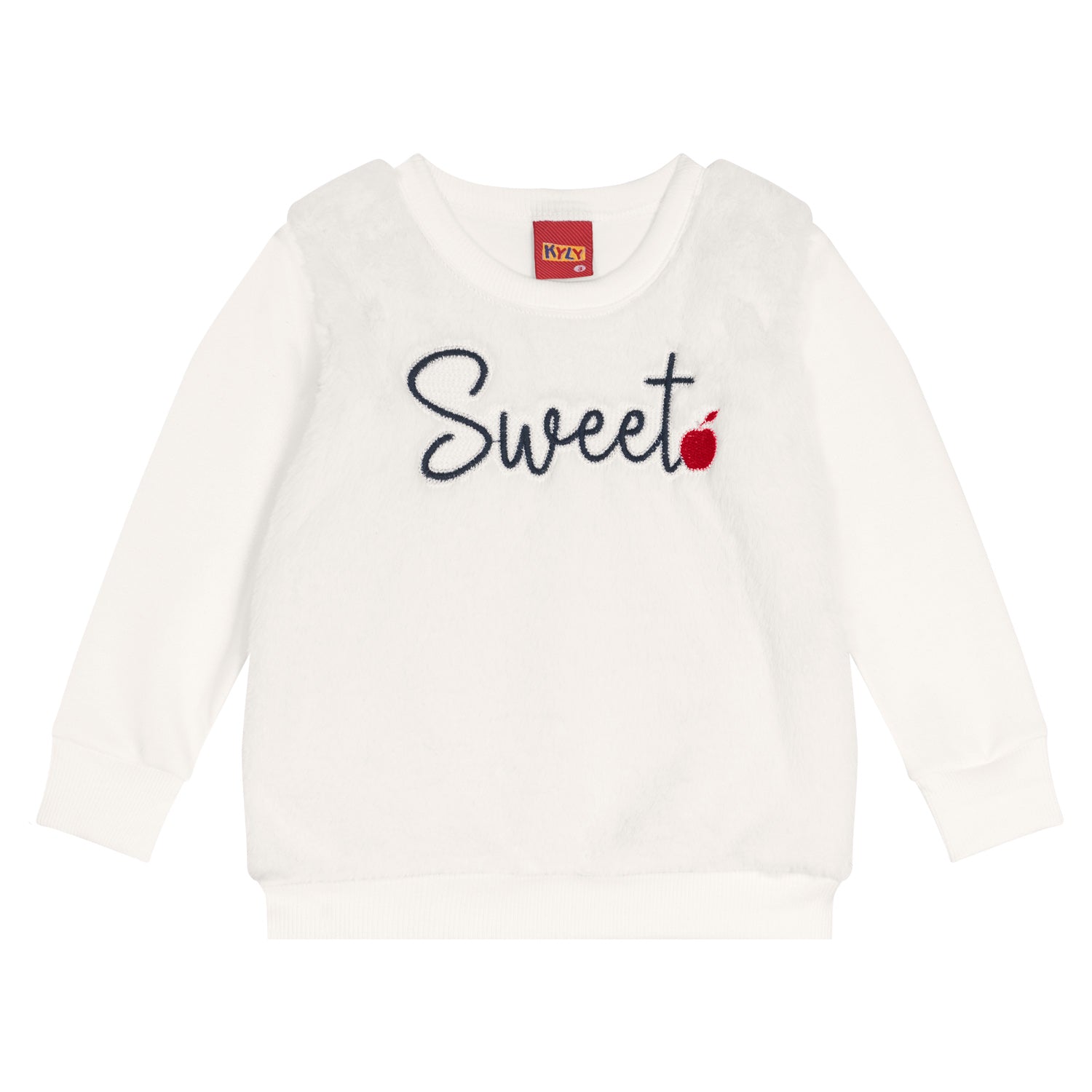 Sudadera Blanca con Leggins - Kyly invierno 2024 - Detalle 1 - Moda Infantil Chicle