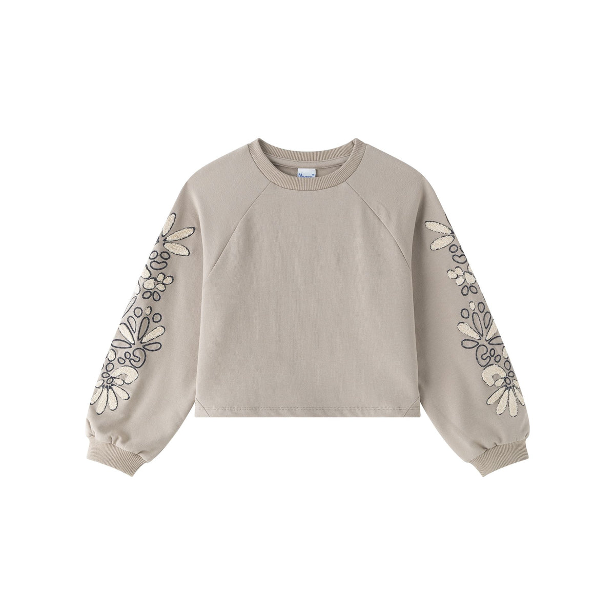 Sudadera de felpa perchada - Newness - Frontal - Moda Infantil Chicle