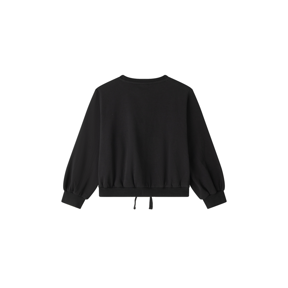 Sudadera ni�a en negra - Newness invierno 2024 - Detalle 1 - Moda Infantil Chicle