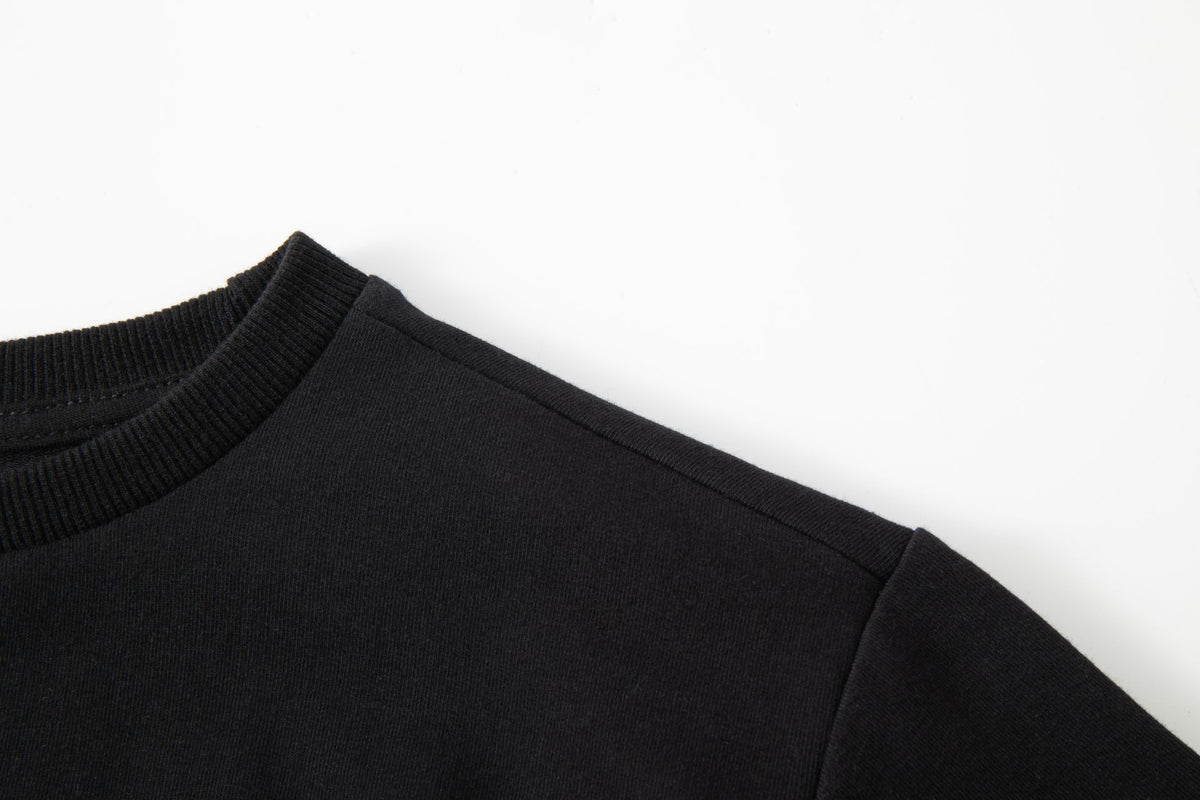 Sudadera ni�a en negra - Newness invierno 2024 - Detalle 3 - Moda Infantil Chicle