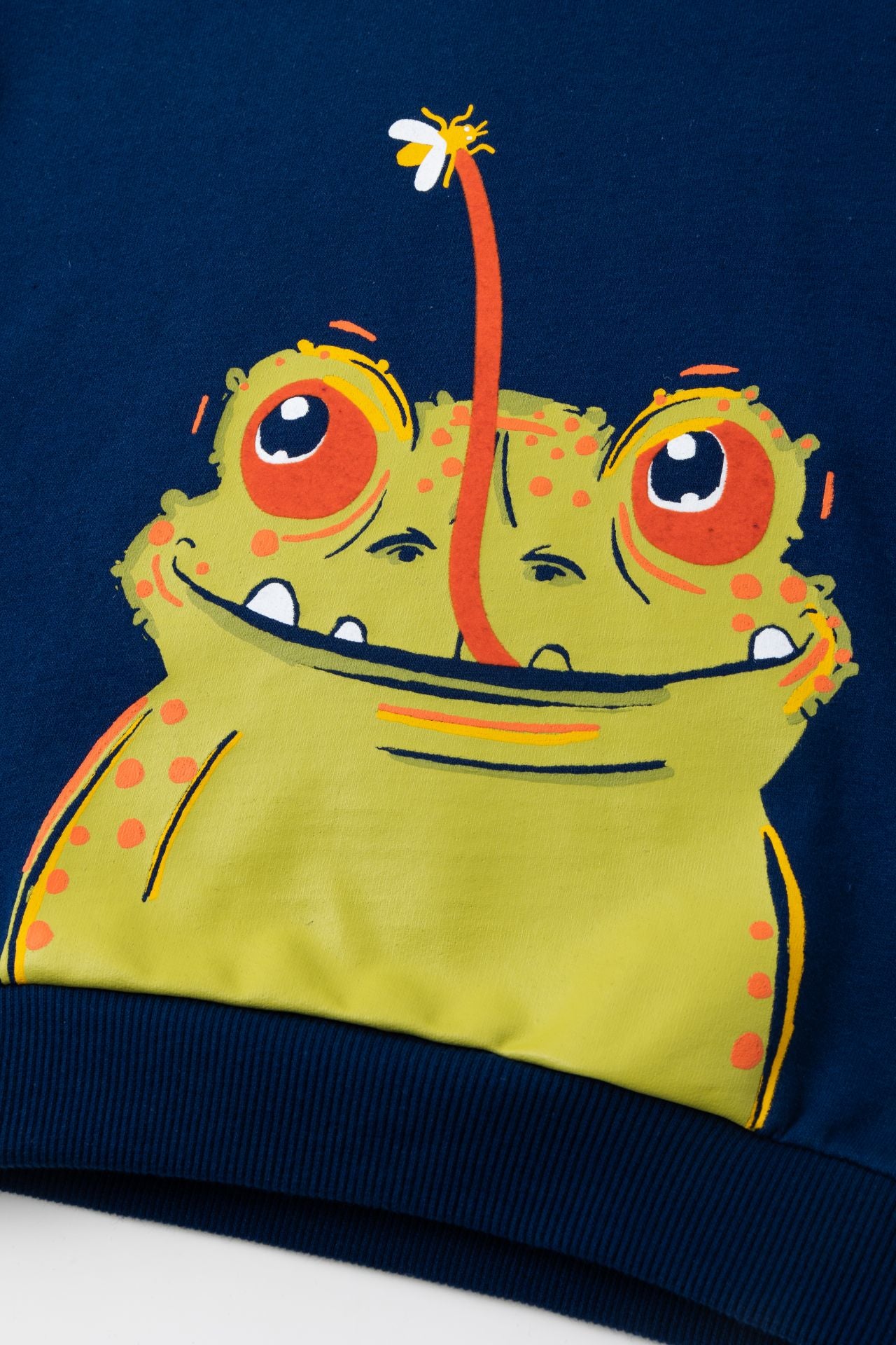 Sudadera rana - Newness - Detalle 2 - Moda Infantil Chicle