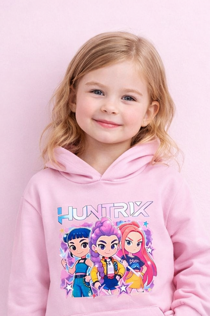 Sudadera rosa primavera k-Pop - Pronta moda - Frontal - Moda Infantil Chicle