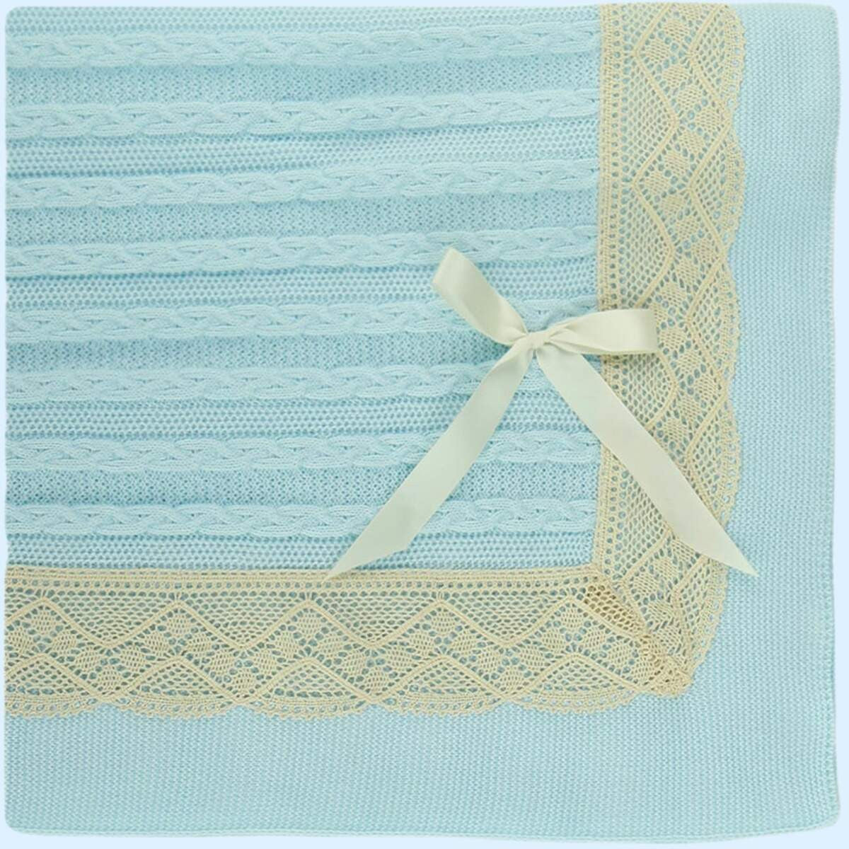 Toquilla puntilla en beige - Detalle 4 - Moda Infantil Chicle