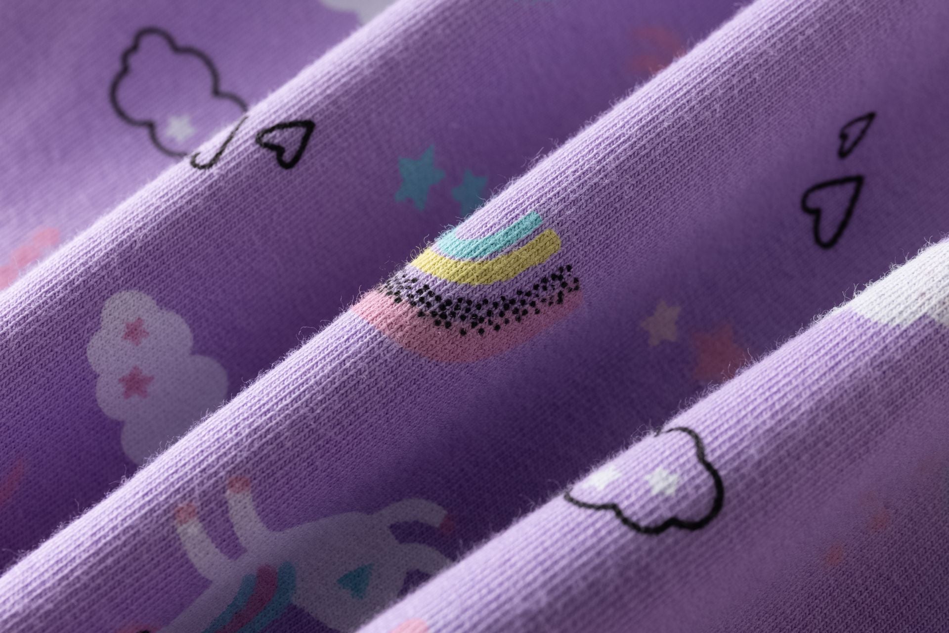 Vestido bebé algodón de unicornios - Newness invierno 2024 - Detalle 7 - Moda Infantil Chicle