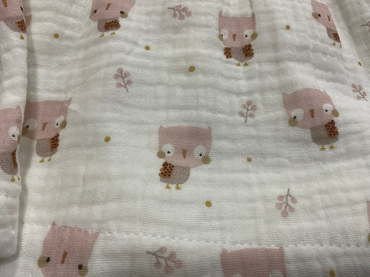 Vestido bebé de lana y tejido de búhos - Detalle 1 - Moda Infantil Chicle