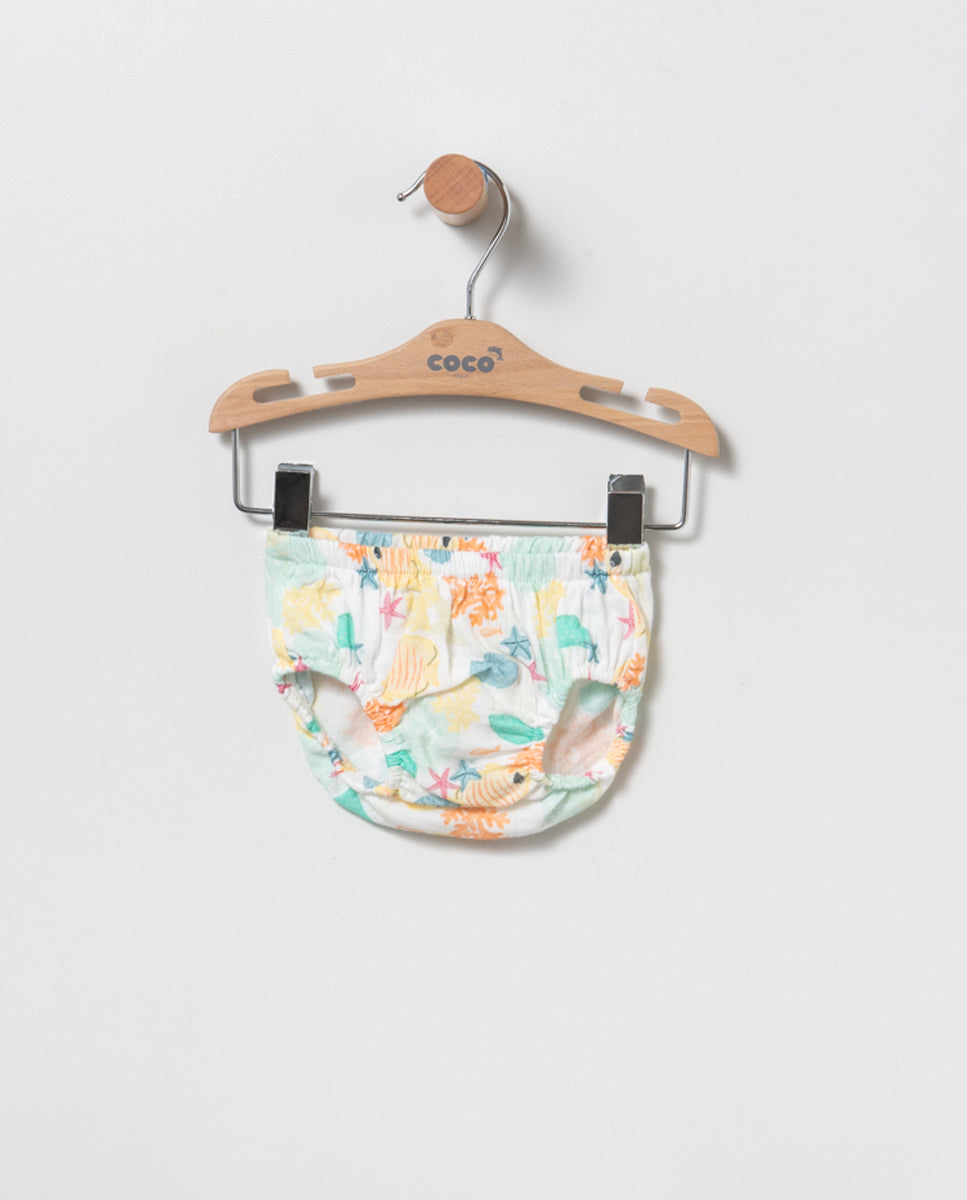 Vestido con braguita de niña - Coco Acqua - Detalle 2 - Moda Infantil Chicle
