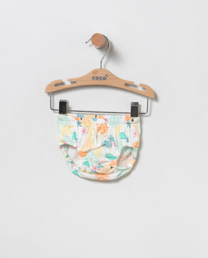 Vestido con braguita de niña - Coco Acqua - Detalle 2 - Moda Infantil Chicle