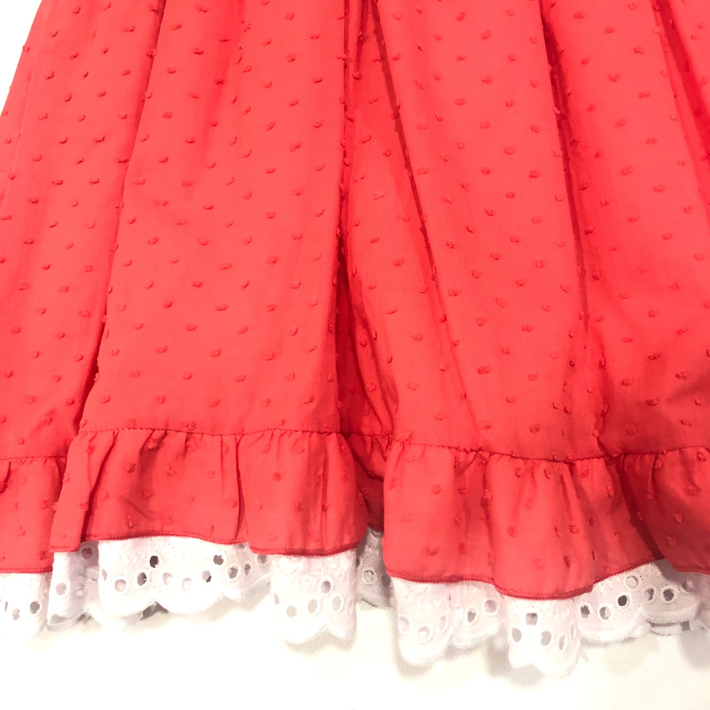 Vestido de niña de Lor Miral Primavera 2023 - Detalle 2 - Moda Infantil Chicle