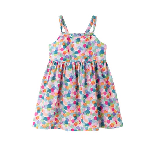 Vestido de niña de primavera verano 2024 Newness - Frontal - Moda Infantil Chicle