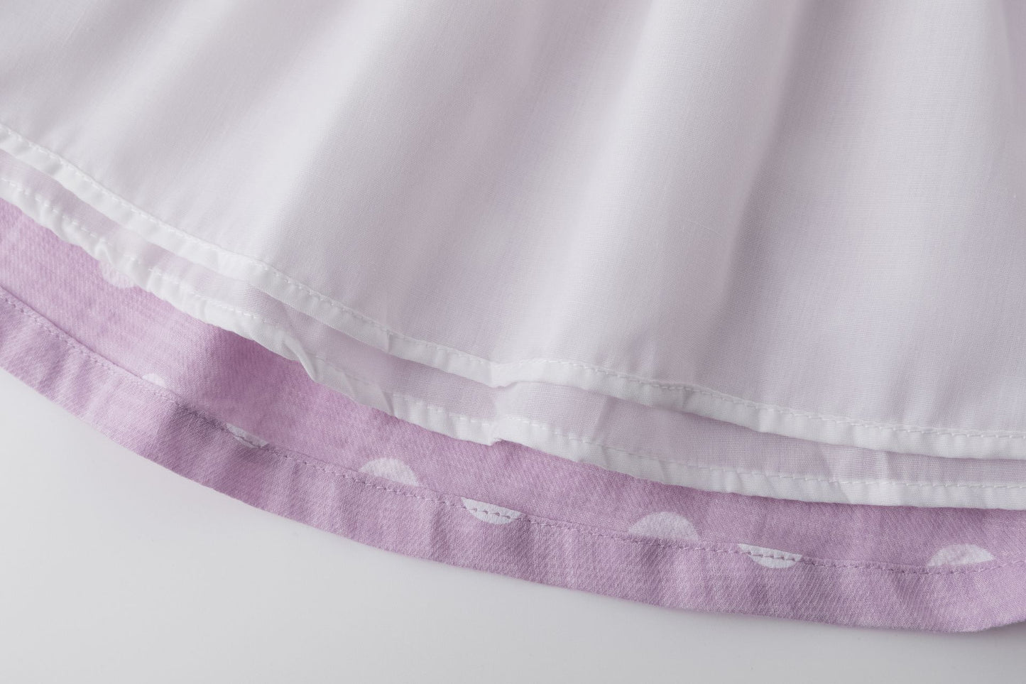 Vestido de niña en morado verano 2024 Newness - Detalle 5 - Moda Infantil Chicle