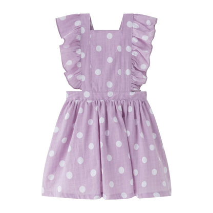 Vestido de niña en morado verano 2024 Newness - Frontal - Moda Infantil Chicle